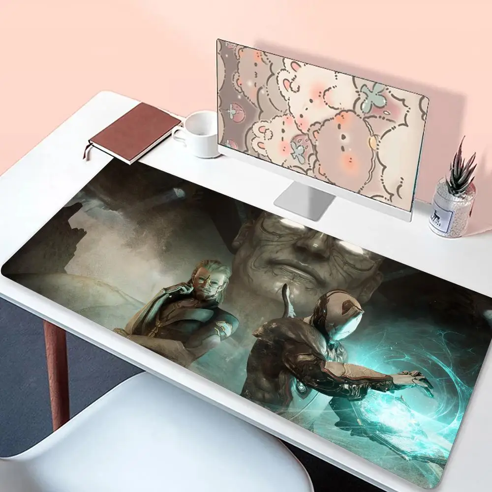 

Hot Third-person multiplayer cooperative game Warframe Mouse Pad Non-Slip gaming accessories Rubber Edge locking mousepads Game