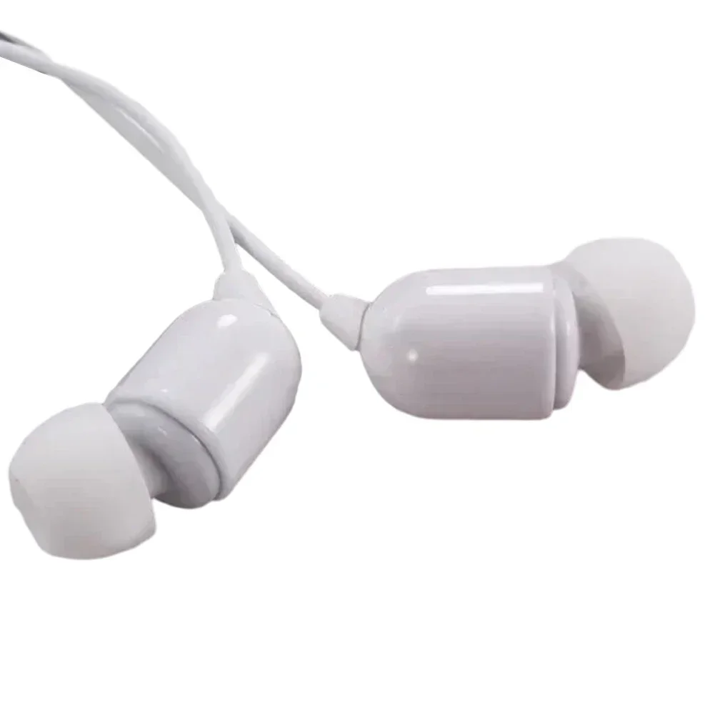 Universal 3.5mm fone de ouvido com fio 3 metros de comprimento estéreo baixo fones de ouvido esporte para o telefone móvel pc mp3 música fone de ouvido