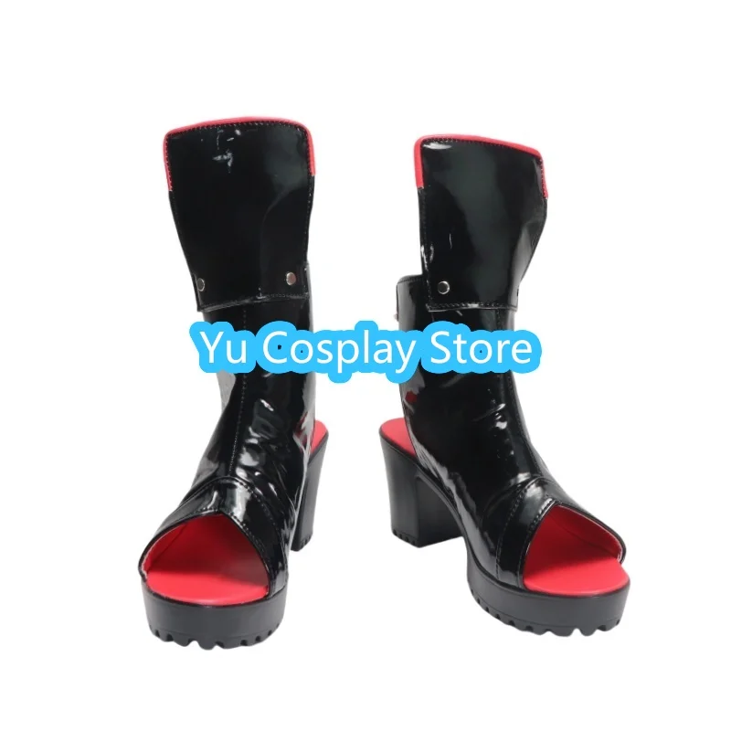 Buty do cosplayu Yu Cosplay Store Red Lotus Shadow, buty do cosplayu anime, kostiumy na Halloween, rekwizyty