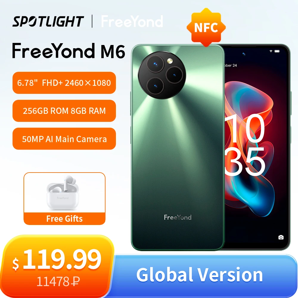 مجاناً! هاتف FreeYond M6 بمواصفات قوية بسعر لا يُصدق – تجربة حقيقية من مستخدم حقيقي