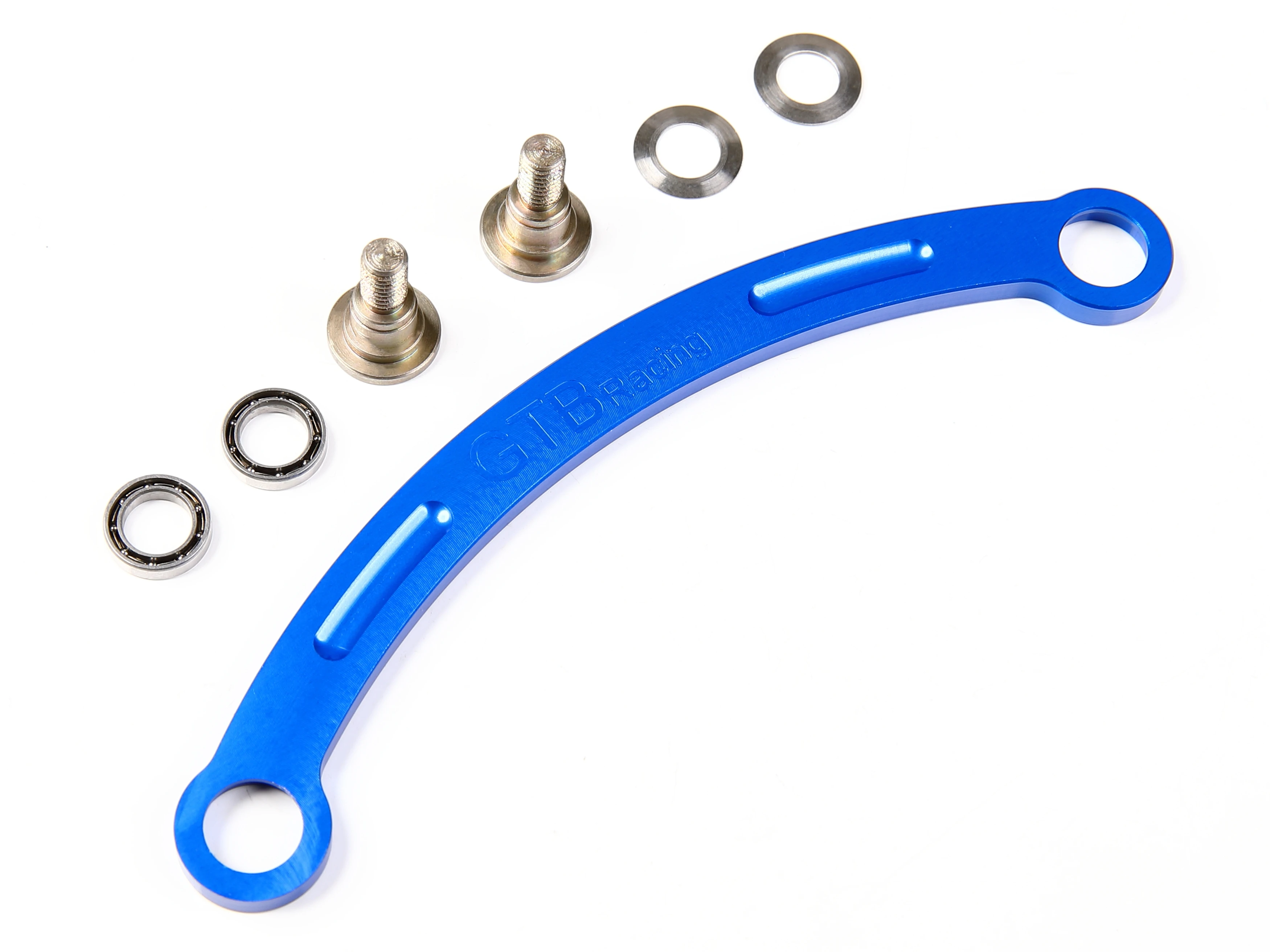 Gtbracing cnc aluminium lenker schlepp verbindungs platte für 1/5 rc auto losi 5ive t upgrade teil – Detail 2