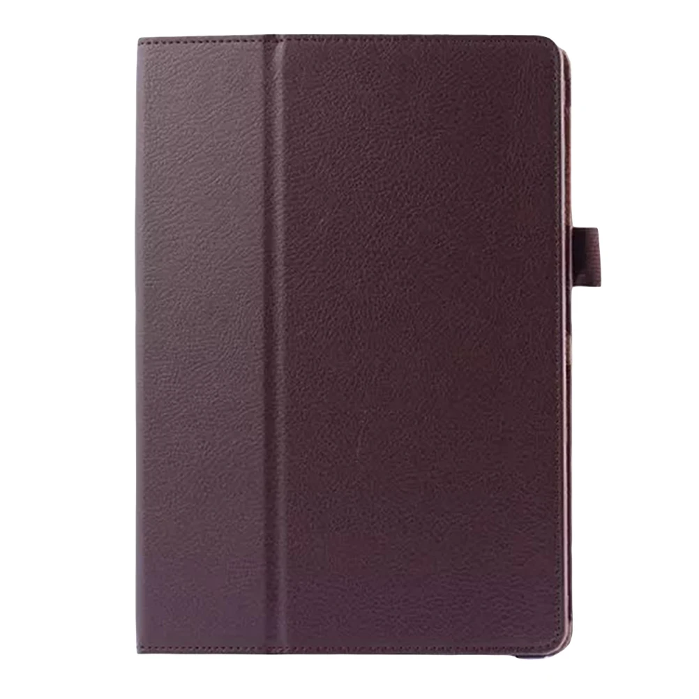 

Slim Folding Stand Cover For Galaxy Tab S 10.5 Inch Tablet Brown Waterproof Dust Resistant Flannelette Lining 2 In 1