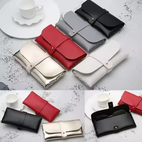 Unisex Classic Glasses Bag Protective Case Cover for Women Men Portable Sunglasses Case Box Reading Eyeglasses Box Accessories