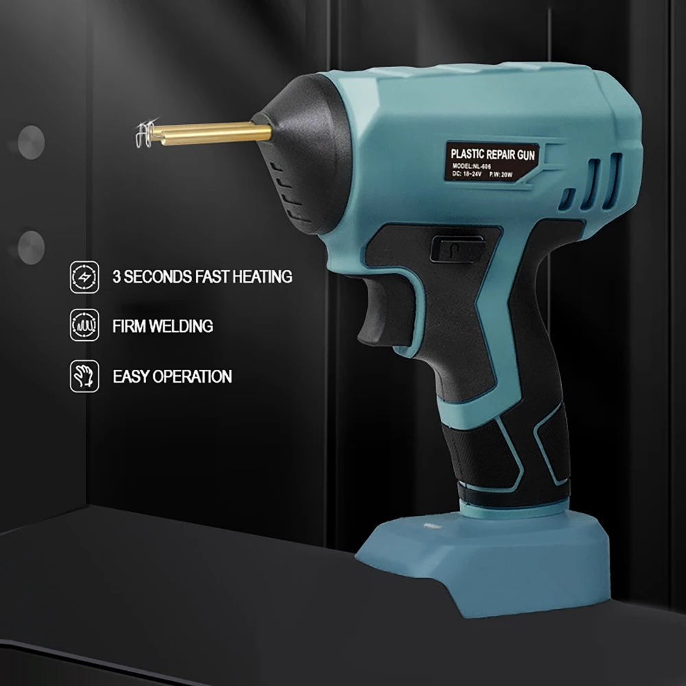 

Для Makita/DeWalt/Milwaukeer аккумулятор ручной пластиковый сварочный аппарат с 400 шт. сварочные гвозди инструмент для ремонта панели электромобиля