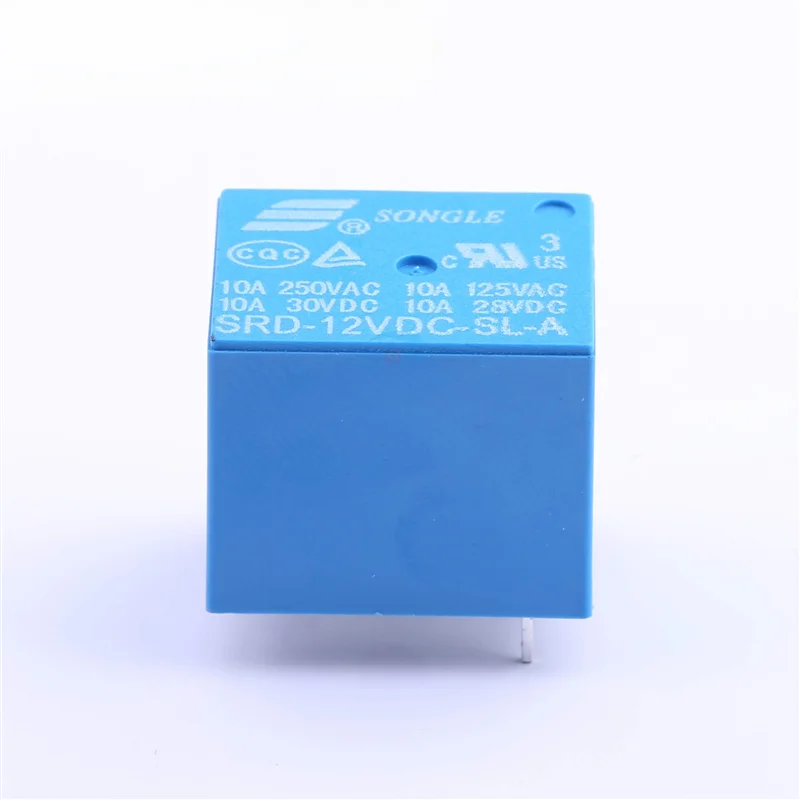 5 pcs/lot Relays srd-05VDC-SL-A-12VDC-SL-A-24VDC-SL-A-48VDC-SL-A DC-SL-A 5V 9V 12V 24V 48V 10A 250VAC 4PIN T73