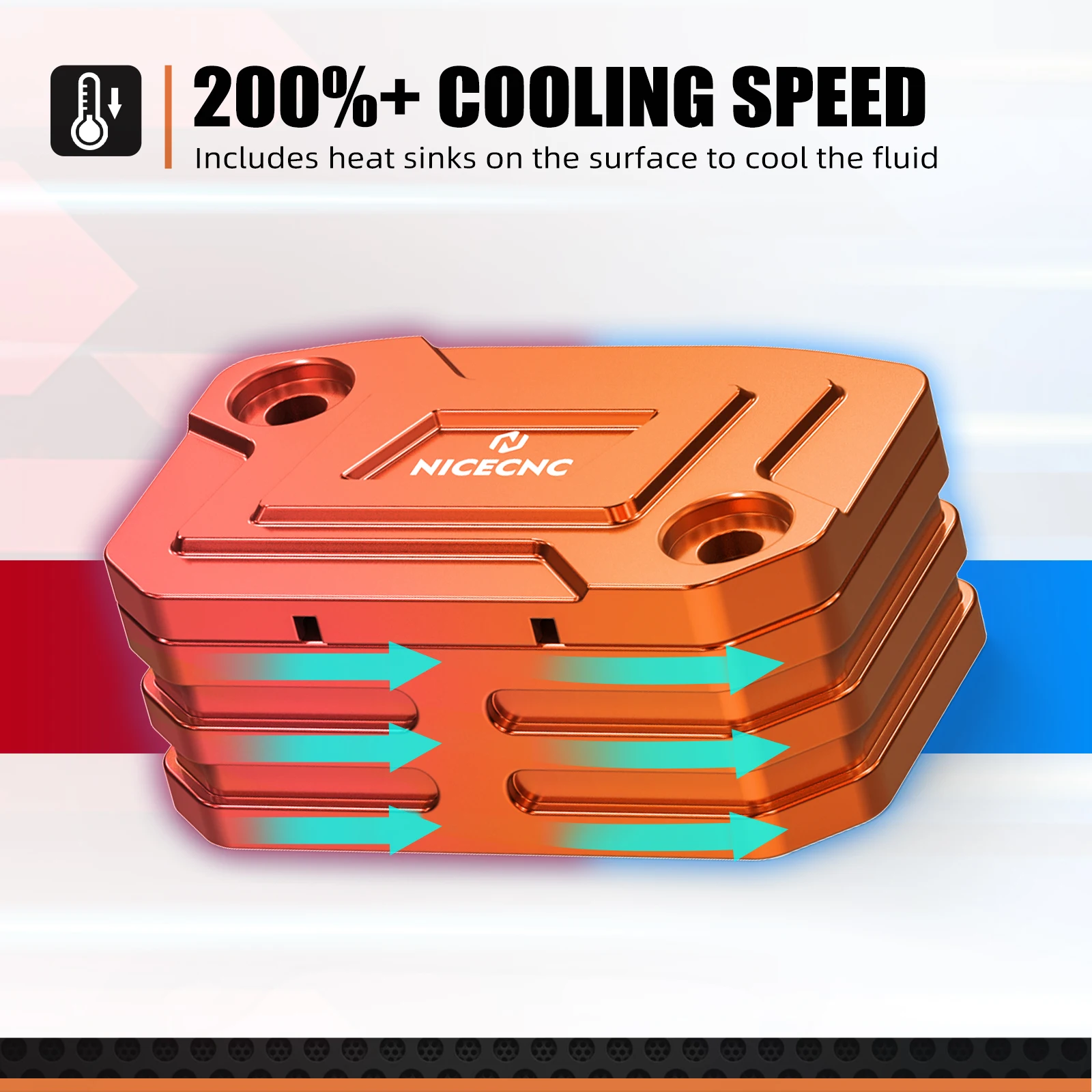 ل KTM EXC 300 TPI EXC 250 XCW 300 ستة أيام 2006-2024 خزان القابض حجم كبير SX 125 SXF 250 SXF 450 EXCF 350 XCF XCF-W