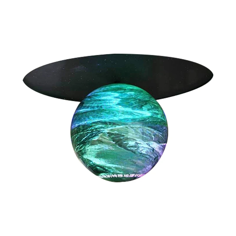 P2.5 360 Degree Spherical LED Display Screen Custom Round Ball LED Video Wall for Museum Planetarium Commercial Advertising