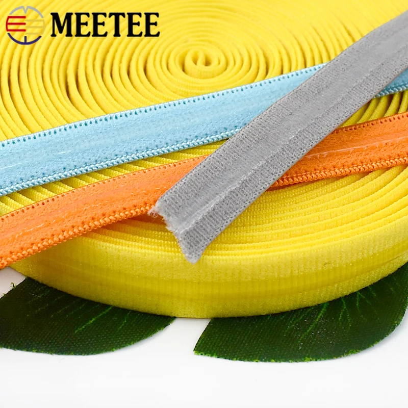 10-30Meters 10mm Silicone Non-slip Elastic Band Bra Underwear Strap Stretch Rubbon Bands Belt Trimming Tapes Sewing Accessories view 2