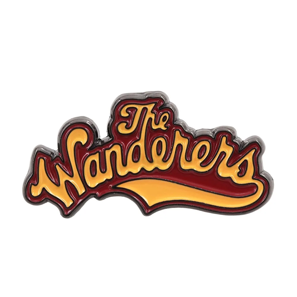 The Wanderers 70S Movies Logo Greasers Enamel Pin Gangsters And Vagrants: Rock Tribute Lapel Brooch Fans Gift Badge Accessories
