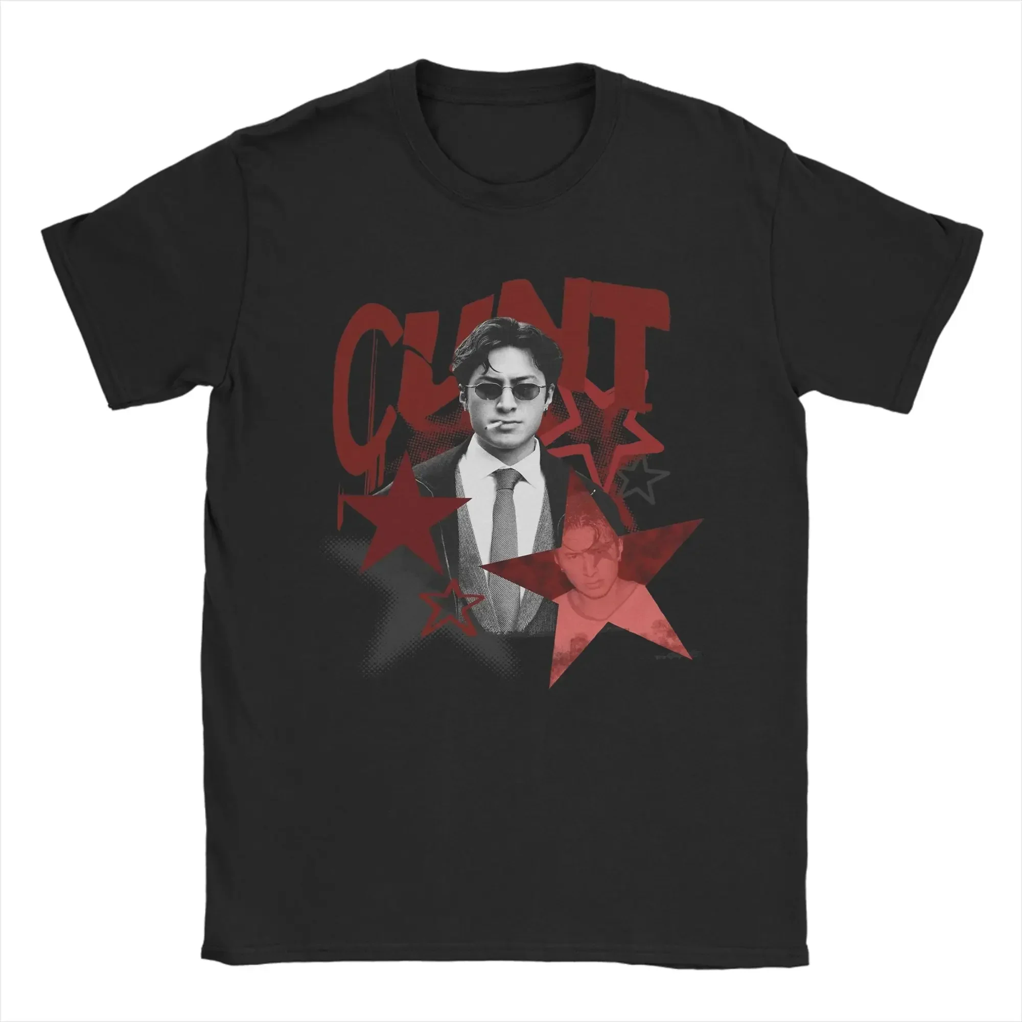 Customization Hipster Hudson Williams T-Shirts For Men Round Collar 100% Cotton T Shirt Short Sleeve Tees Plus Size Clothing