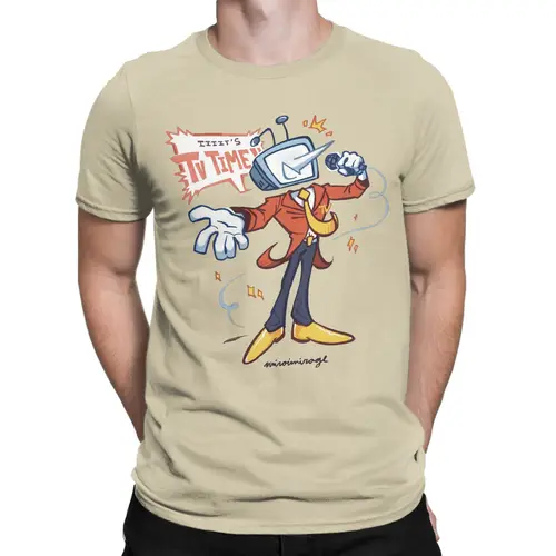 Imagen 2 del producto ¡¡Vintage Es hora de televisión!! Mr Tenna Deltarune camisetas hombres cuello redondo 100% Camiseta de algodón camisetas de manga corta nueva llegada ropa