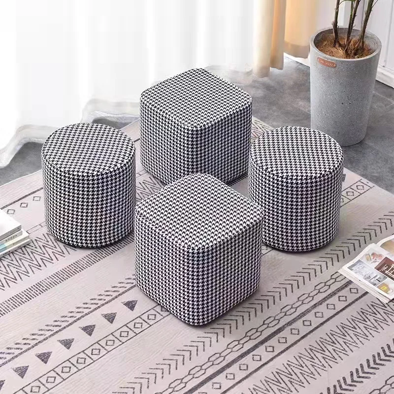 

Office Stool Ottomans Adults Accessory Makeup Entrance Bedroom Bench Living Room Taburetes Altos Cocina Nordic Home Decor