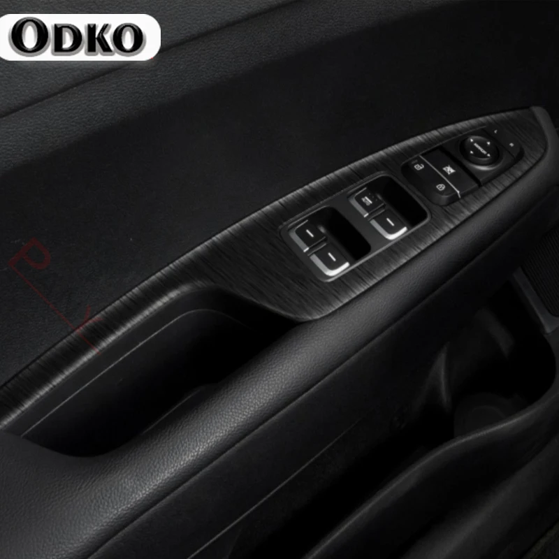 Car Interior Sticker For KIA Optima K5 JF 2015-2019 Lifting Window Panel Decal Gear Box Dashboard Protective Film Accessory