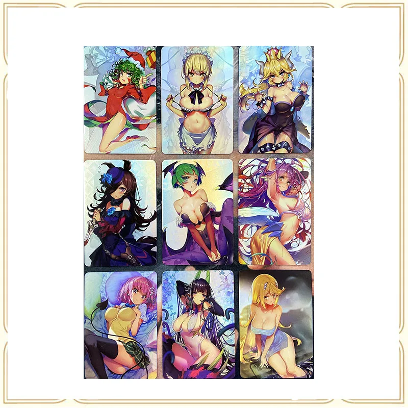 ACG Anime Homemade Flash Card ONE PIECE Dragon Ball Tatsumaki Shen He Collection Art Card Christmas Birthday Present