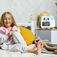 N10R-Kids Alarm Clock,Digital Alarm Clock For Kids Bedroom, Children's Sleep Trainer,Wake Up Light & Night Light