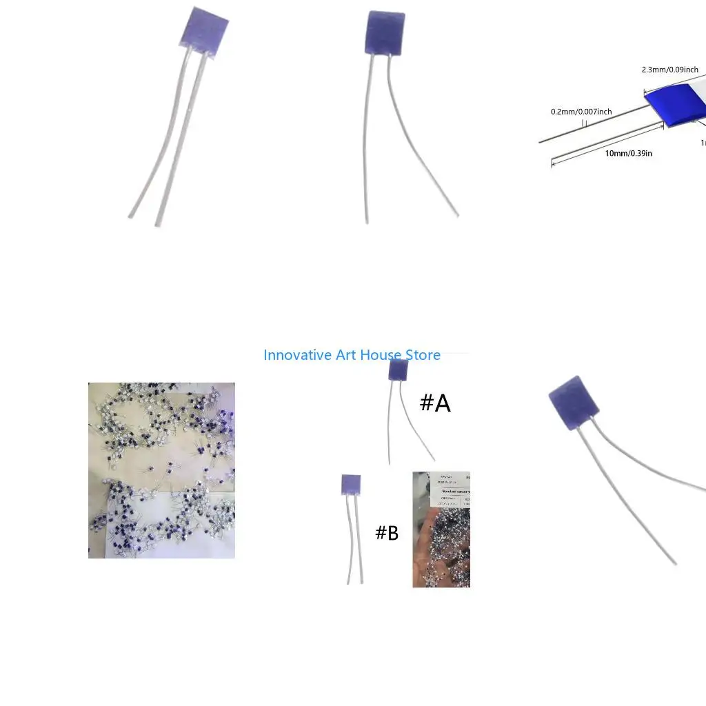 E1PC 1Pc Temperature Sensors Metal Resistance Sensors Chip For Industrial Use