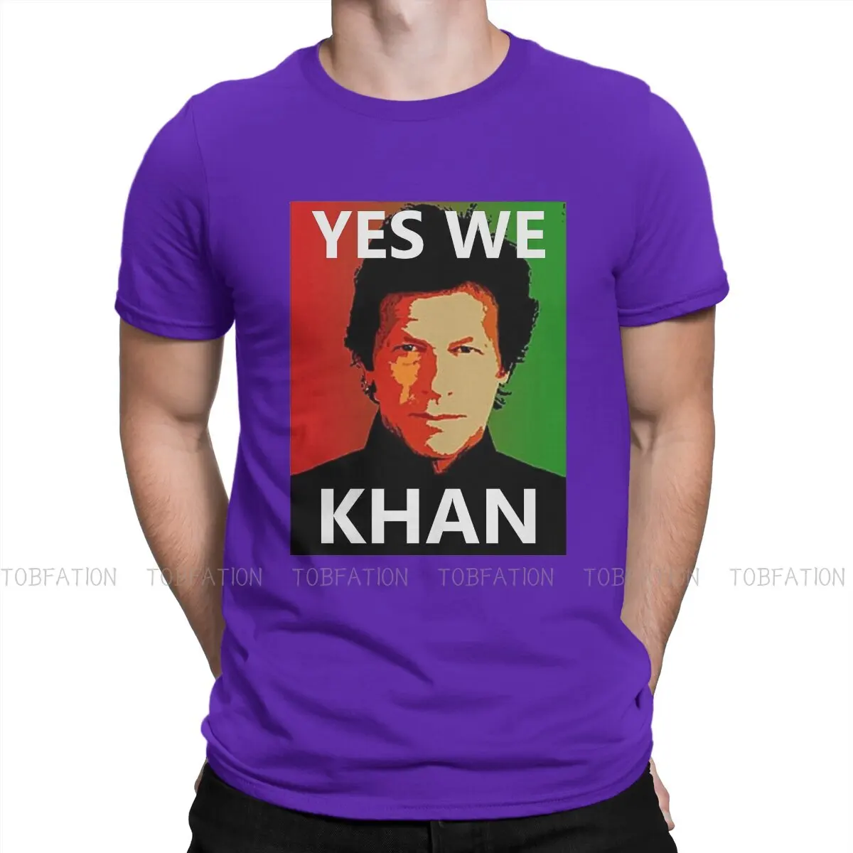 

Yes We Khan Unique TShirt Imran Khan Pti Merchandise Pakistan Top Quality Hip Hop Gift Idea T Shirt Short Sleeve Hot Sale