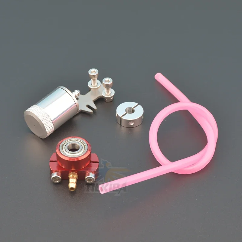 حامل عمود محمل لقارب Rc ، 6.35 مللي متر ، مع كوب زيت ، مع حامل ، كابل مرن 1/4 بوصة ، قفل موفر لقارب RC ، قطع غيار #4