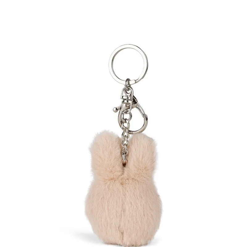 Miffy Kawaii Anime Cartoon Rabbit Plush Keychain Ins Wind Korean Bag Decoration Pendant Doll Toys Children Couple Model Gift