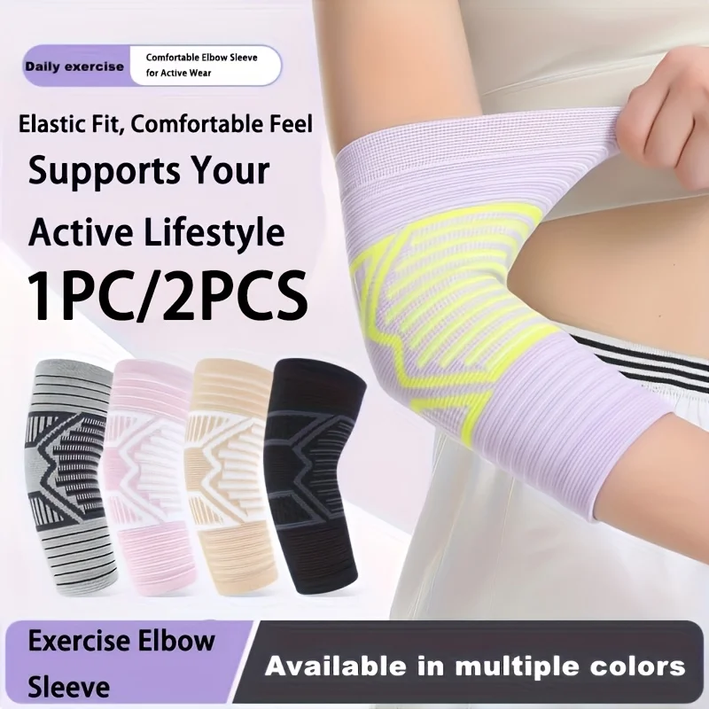 1pcs Stretchable Elbow Sleeves, Perfect for Tennis And Workouts, Comfortable Arm Protection with a Snug Fit