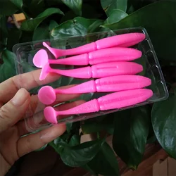 1 bag 5pcs 7cm/3.5g 10cm/7g Quality Lures Shad Pesca Fishing Soft Lures Silicone Bait Wobblers Leurre Souple