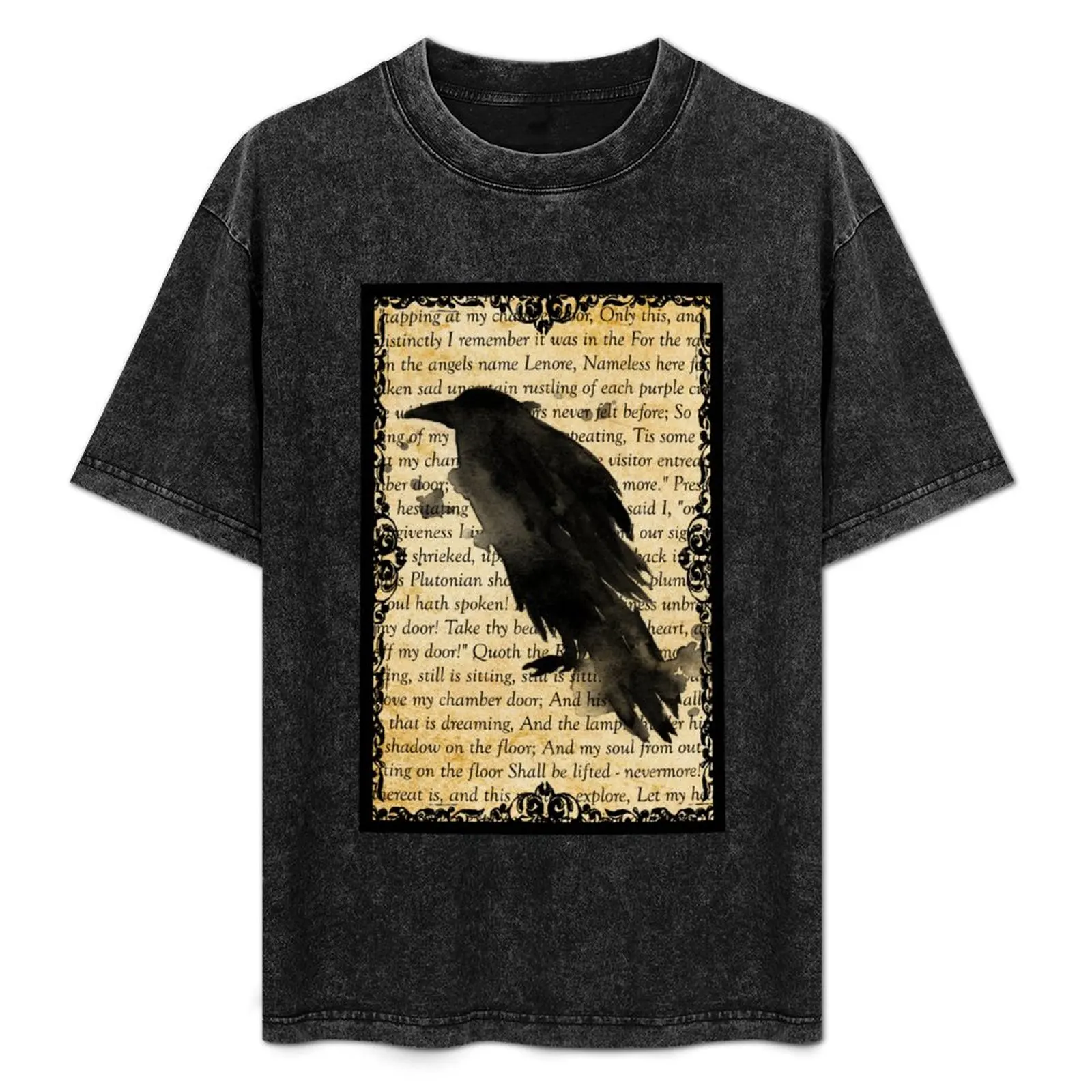 

The Raven T-Shirt anime Luxury man football t shirt Funny t-shirt men tshirt