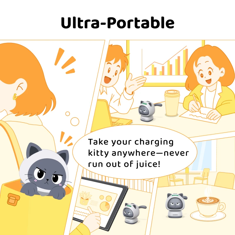 45W GaN USB C PD3.0 Charger for iPhone Samsung