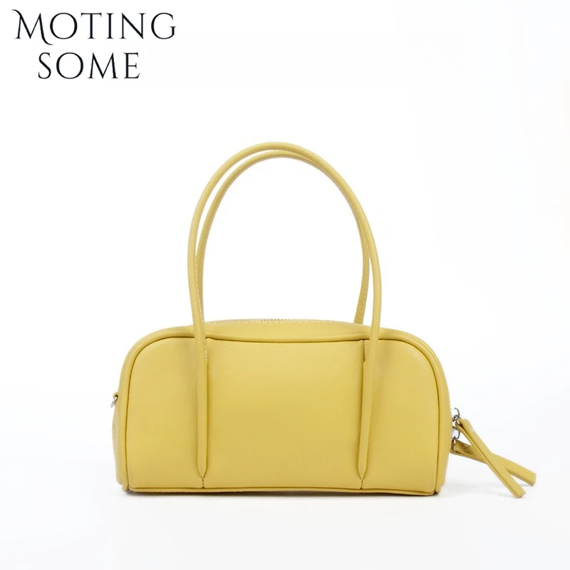 

MOTINGSOME Cowhide Square Handbag Fashion Woman Genuine Leather Small Bags Crossbody Shoulder Messenger Mini Purse 2026 New In