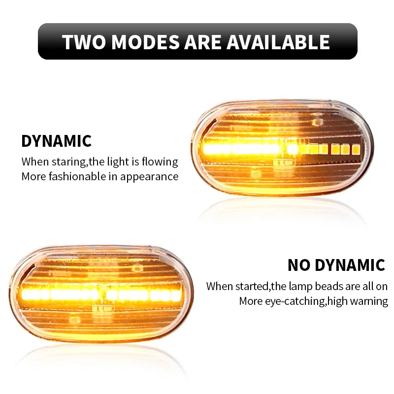 2 قطعة LED الجانب ماركر بدوره مصباح إشارة Canbus ​ ​ لسوزوكي جيمي 18- كاري 05- لمازدا سبيانو 05-08 لشروليه كروز 06-