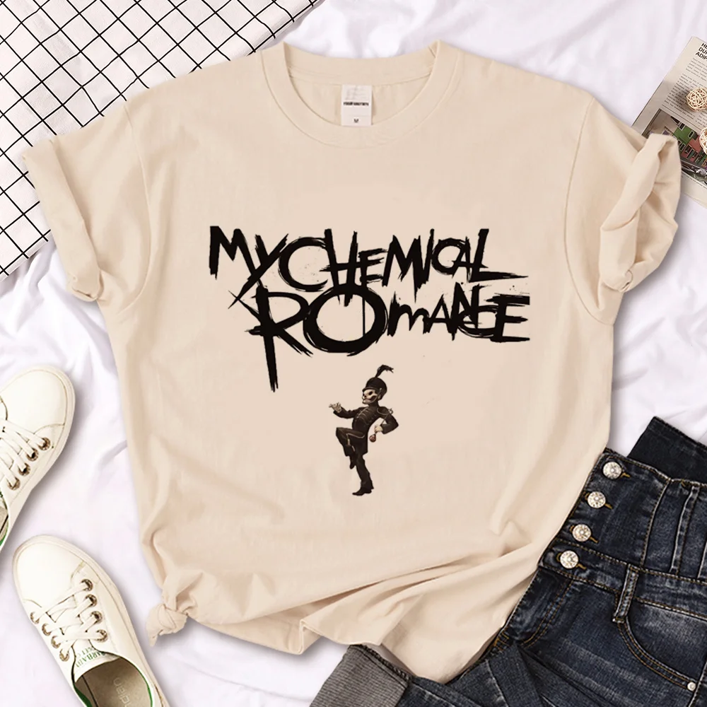 My Chemical Romance t-shirts men Y2K Japanese t-shirts male designer clothes