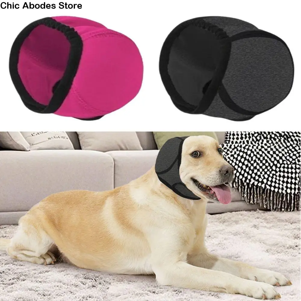 

Noise Reduction Dog Ear Covers Hearing Protection Adjustable Dog Calming Earmuff Anti-noise Waterproof Dog Earmuffs