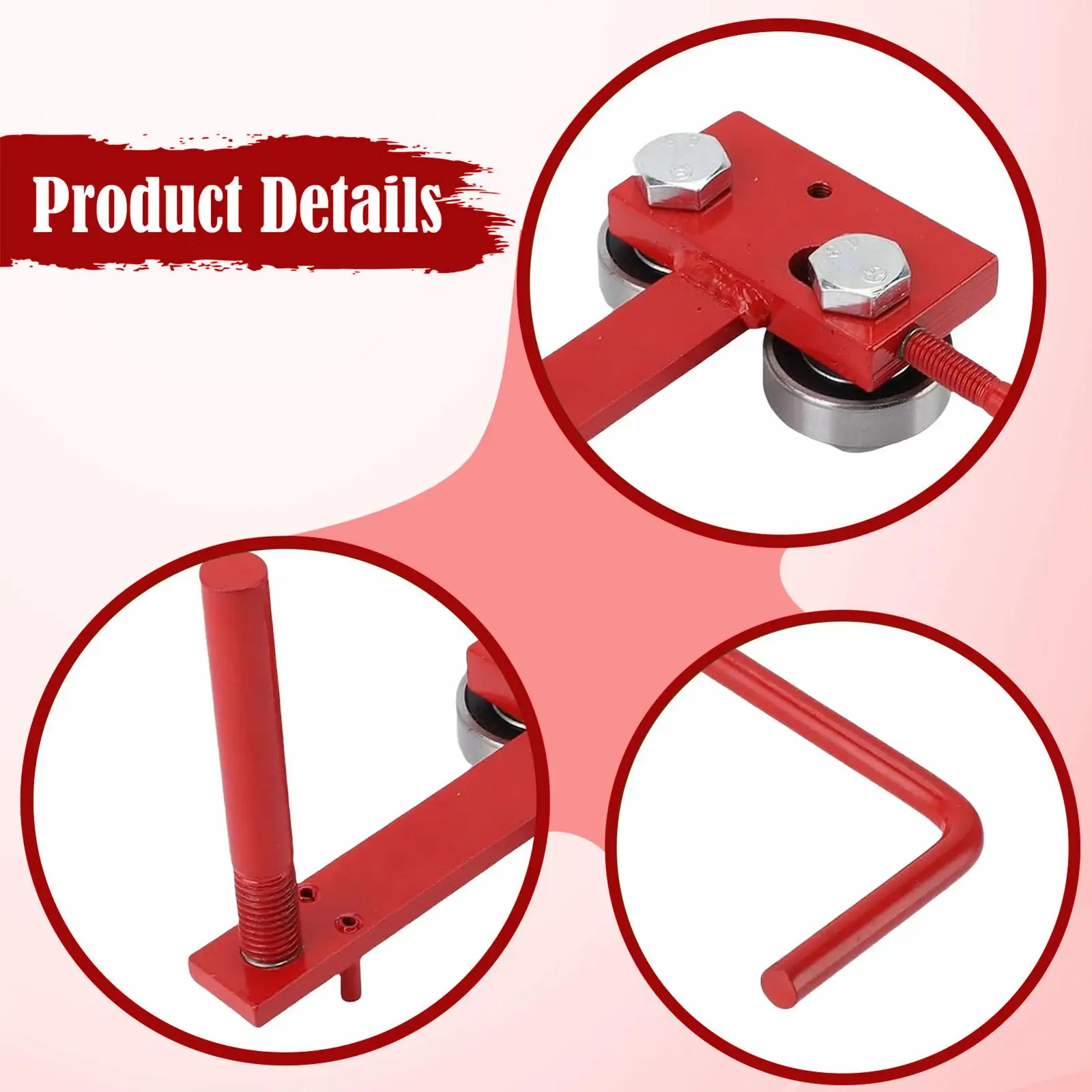 Heavy Duty Chainsaw Bar Rail Tightening Repair Tool Accurate Sharpener Accessory for Chain Grinding and Garden Use