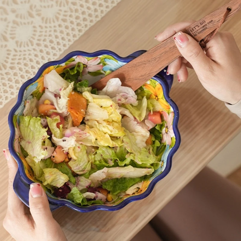Kompakte Holzküchenwerkzeug hohe Temperaturen Widerstand Kochen Spatel