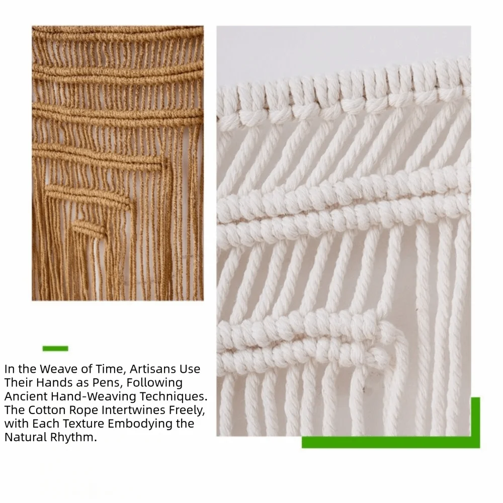 Hollow Out Tassel Waist Belt Irregular Design Fringe Detail Handwoven Waist Belt Handwoven Texture Mesh Material