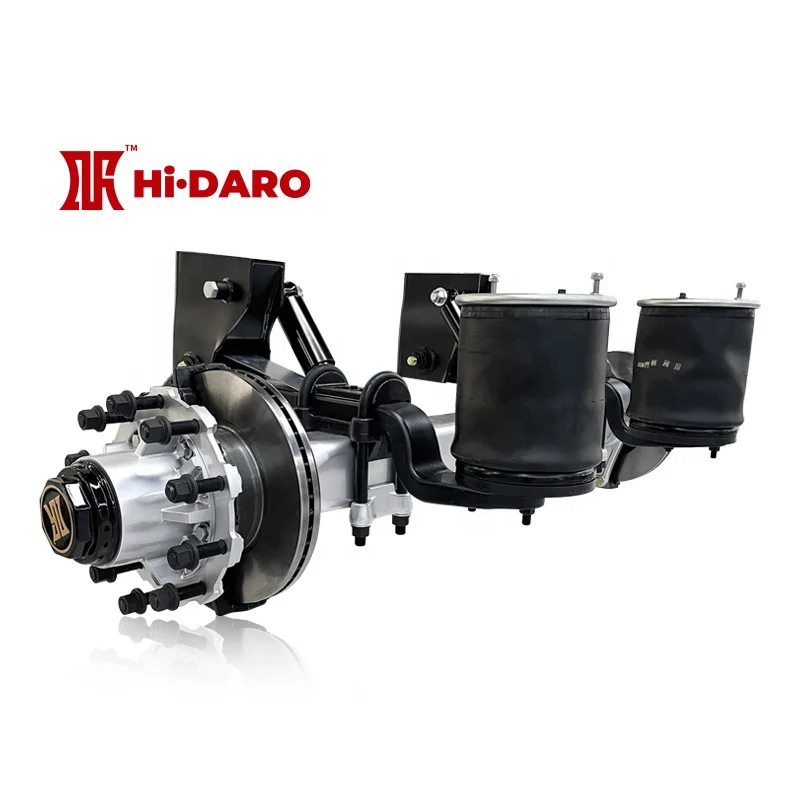 

Semi Trailer Axle with air Suspension 9tons 10tons 13tons Disc Brake Trailer Axle