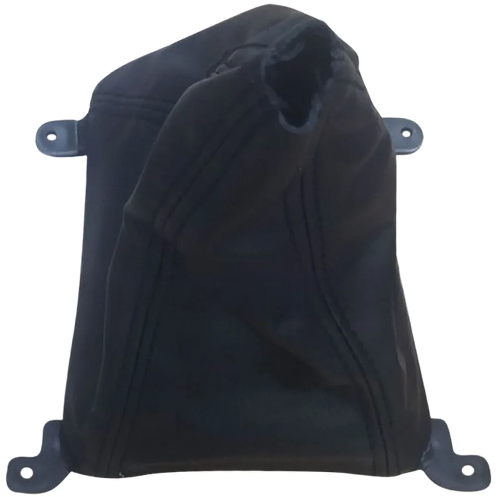 Auto Shifter Handle Gear Shift Level Cover Leather And Plastic Wear Resistant Sleek Modern Look Quick Installation