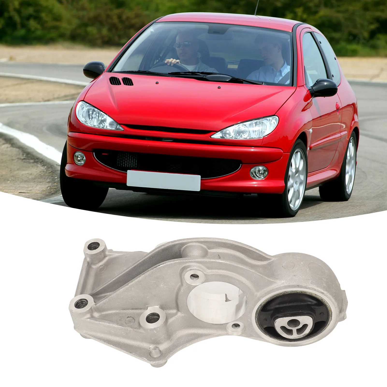 Supporto cuscinetto motore 1807Z0 Sostituzione staffa motore in metallo ad alta resistenza per Peugeot 206 CC 2000-2008
