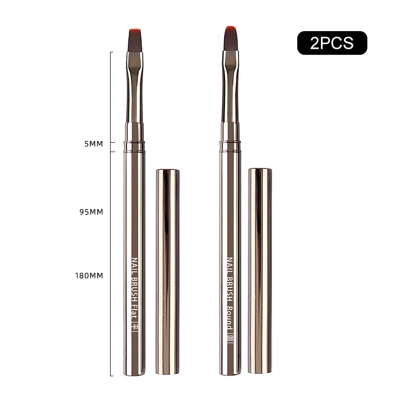 네일 글루 포토테라피 펜 UV 젤 브러시 펜 아크릴 네일 아트 페인팅 드로잉 브러시 매니큐어 전문가용 브러시 도구