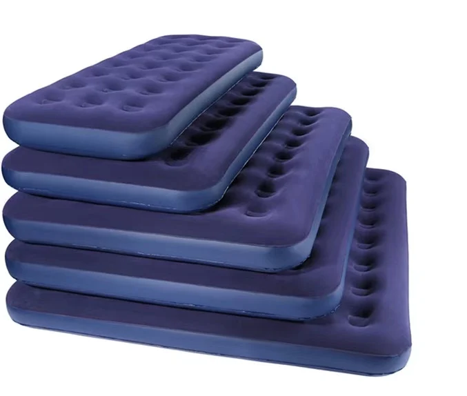 

Inflatable PVC Portable Mattress Eco-friendly Outdoor Camping Mat Bed air Car Inflatable Mattress