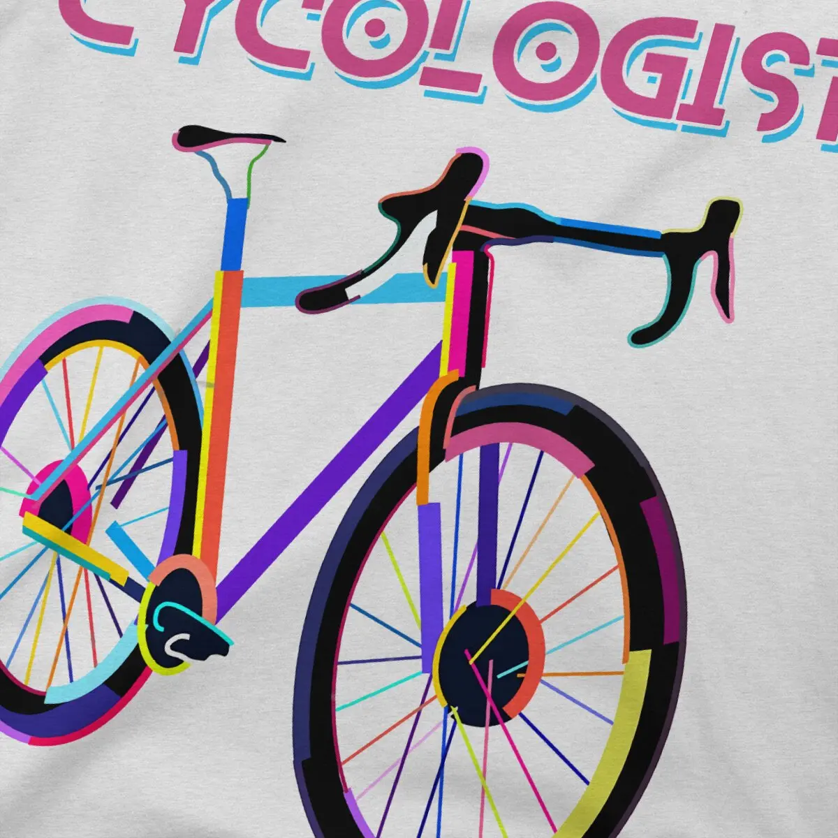 Cyclist Cycling Cycologist Colorful Classic Special TShirt Cycling Sport Mountain Bike Casual Polyester T Shirt Stuff For Adult