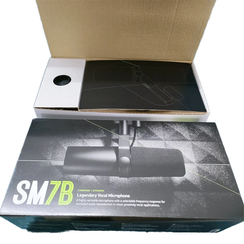 SM7b Cardioid Studio Microphone Dynamic Vocal Studio Broadcast Microphone Sure Shur Micro Sm7b