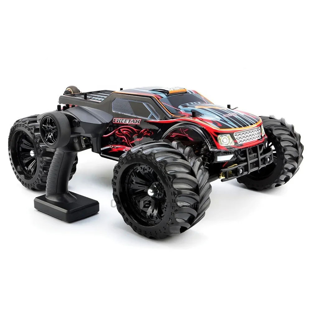 JLB Cheetah 11101 80A ESC High Speed RC Car 2.4G 4WD 1/10 80km/h Brushless Motor Racing Remote Control Car 4WD Off-Road Vehicle