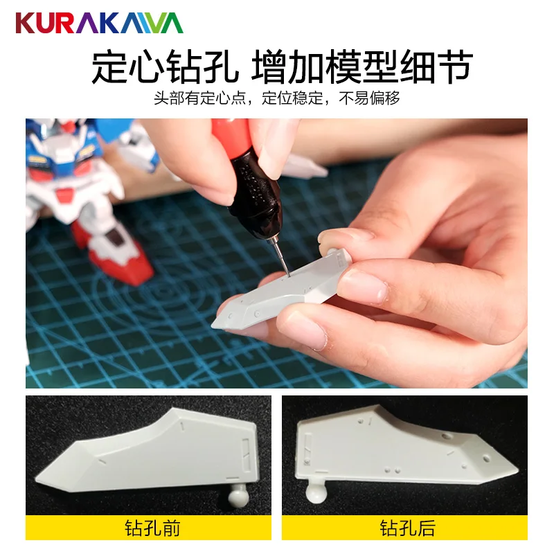 

Drill Bit Flat Bottomed Drill Tungsten Steel Center Positioning Circular Hole General Renovation Hand Model