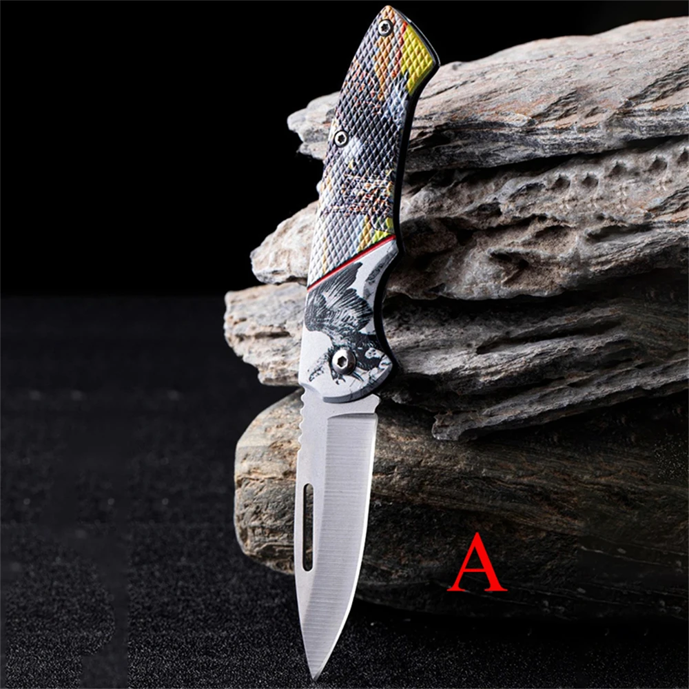 1PC,Folding Knife Stainless Steel Folding Fruit Vegetable Peeling Paring Knife Cooking knife Portable Knife Kitchen knife