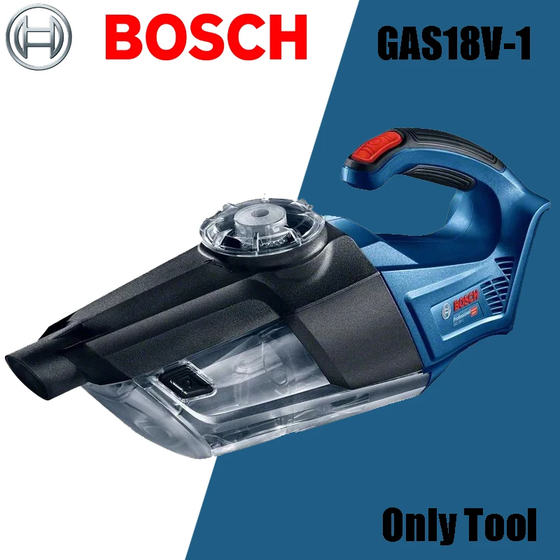 BOSCH GAS 18V-1 Professional Cordless Vacuum Cleaner 18V Lithium Powerful Vacuum Cleaning Power Tools