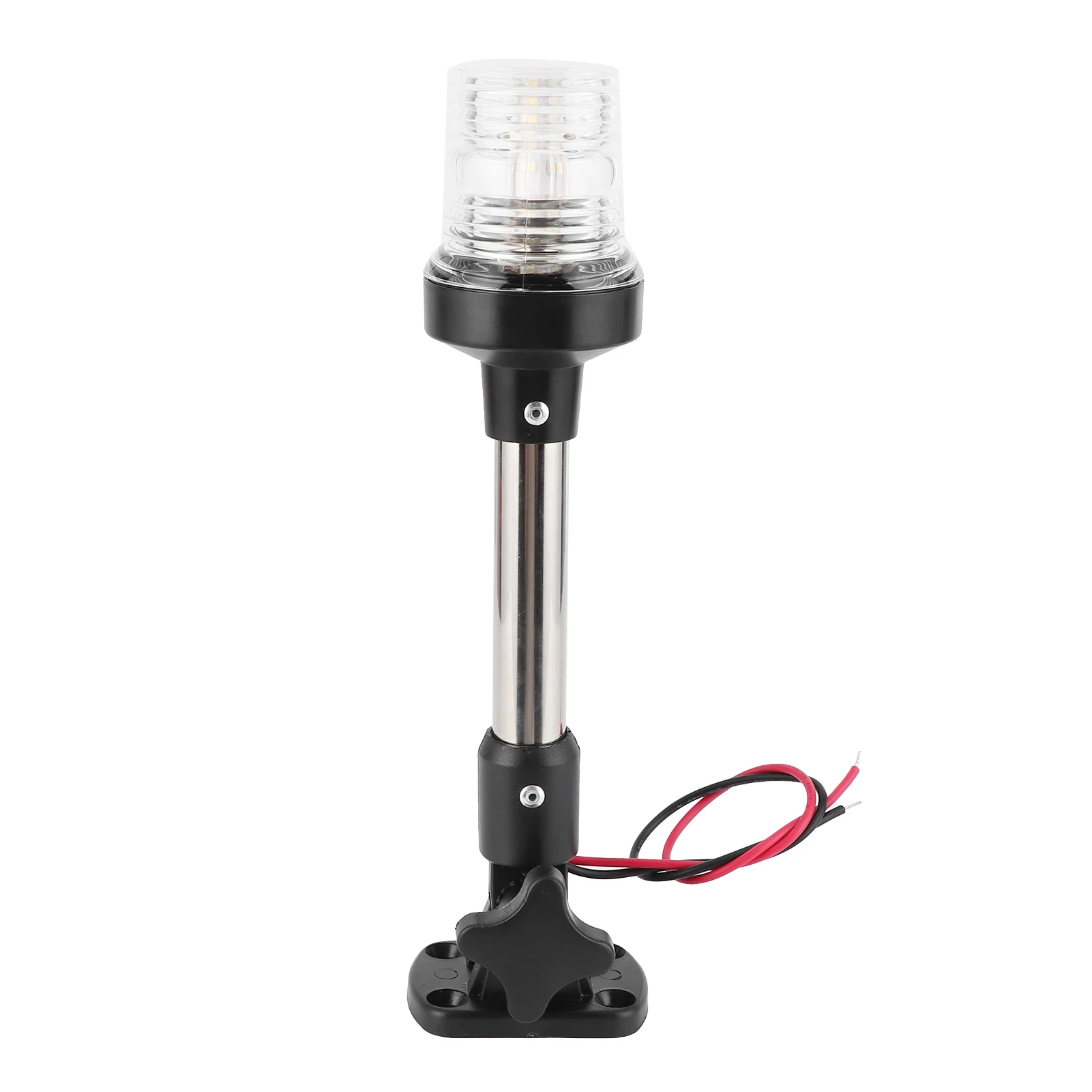 Foldable LED Navigation Anchor Light 4000-4500K 360 Degree All Round for Marine Boat Yacht RV 12V 24V Signal