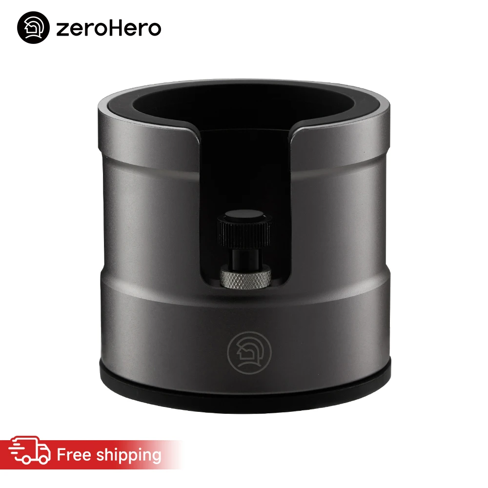 zeroHero Thor Espresso Tamping Station 58mm Adjustable Height for Home Barista Coffee Portafilter Brewing Tool and Accessory Set
