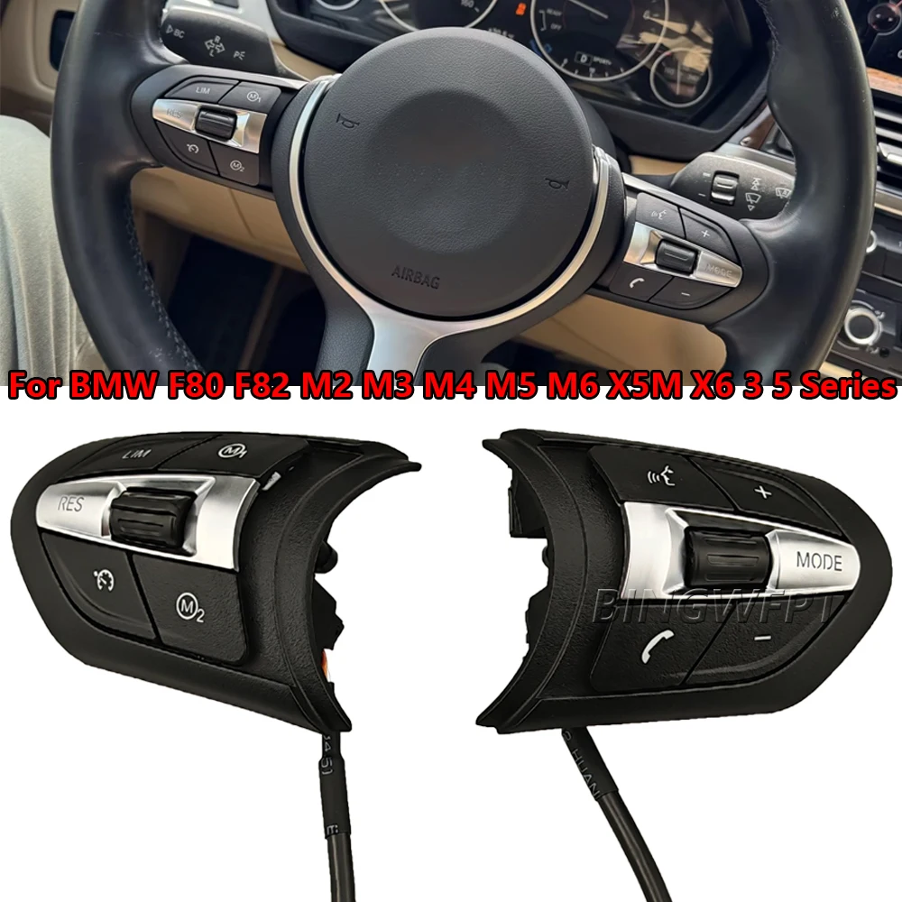 Multi-function Car Steering Wheel Control Button With Backlight For BMW M Sports 1 3 4 5 6 7 Series F20 F21 F22 F23 F30 F31 F32
