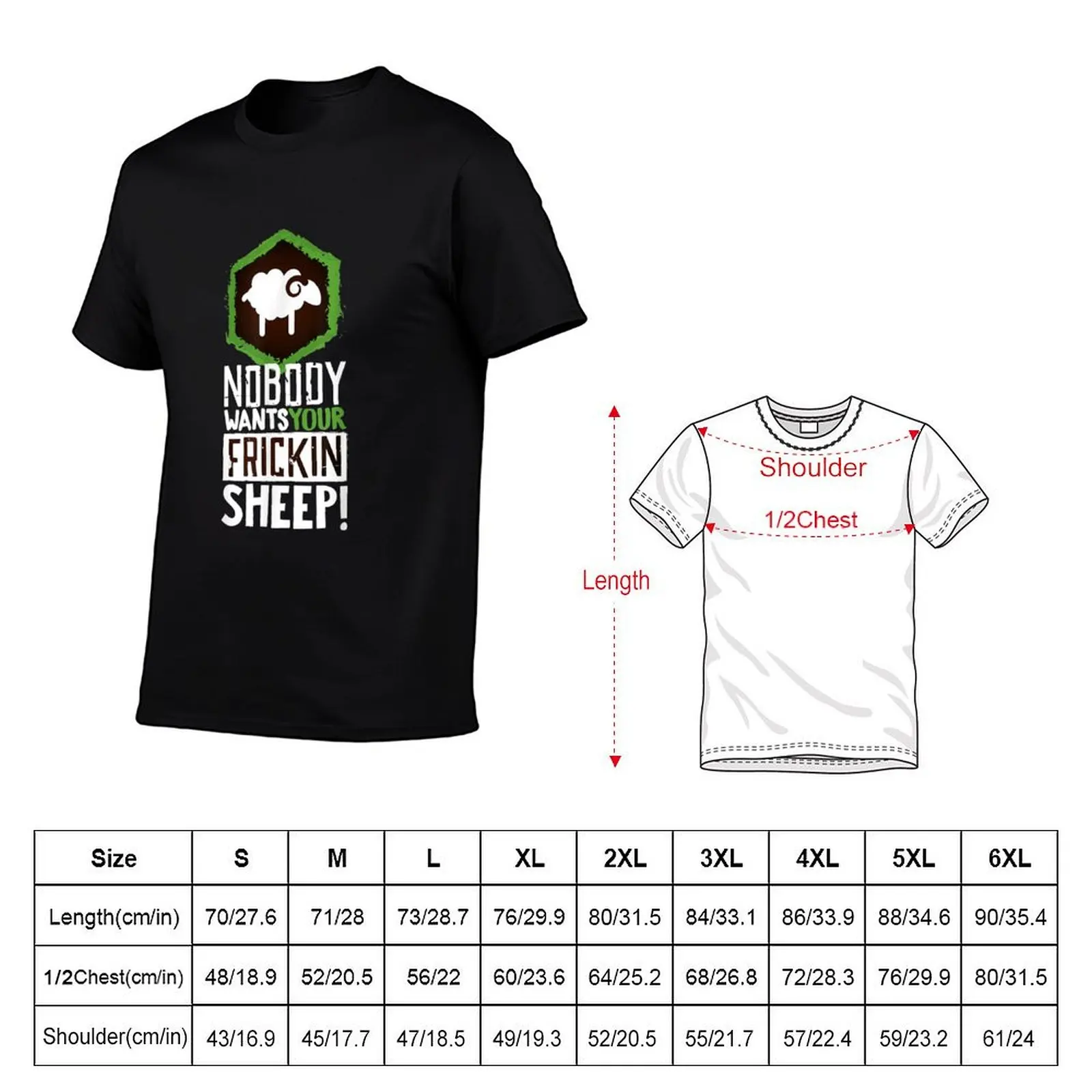 Nobody Wants Your FRICKIN Sheep Board Game Essential T-Shirt customs graphics shirts graphic tees fitted t shirts for men