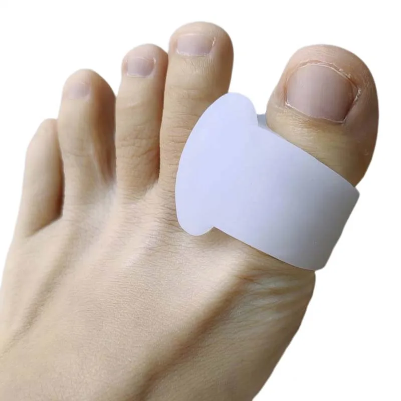 Outil de soin des pieds en gel, séparateur de silicone, redresseur orthopédique, séparateur de pouce, 6 pièces = 3 paires